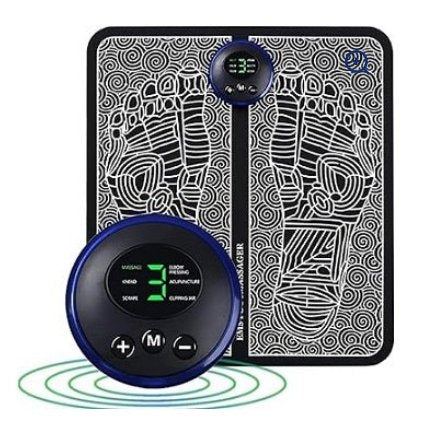 EMS Foot Massager Mat | Portable Electric Foot Massage Pad
