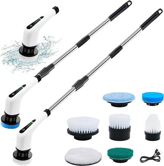 Electric Cleaning Brush rechargeable power scrubber for home cleaning