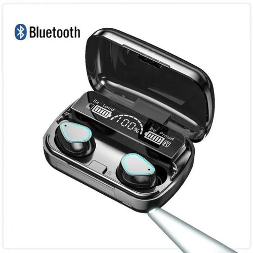 M30 TWS Wireless Earphones with Power Bank Case | LED Display –