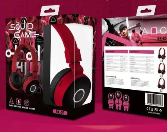 Sweat-resistant wireless sports headphones with built-in microphone