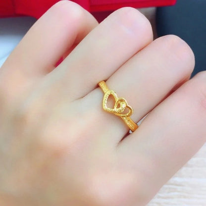 Vintage heart ring jewelry gift for women