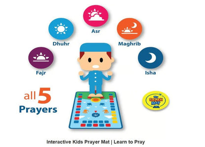 Islamic Mat for Children Education interactive prayer learning mat