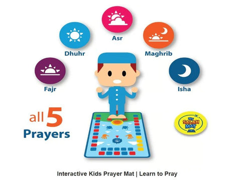 Islamic Mat for Children Education interactive prayer learning mat