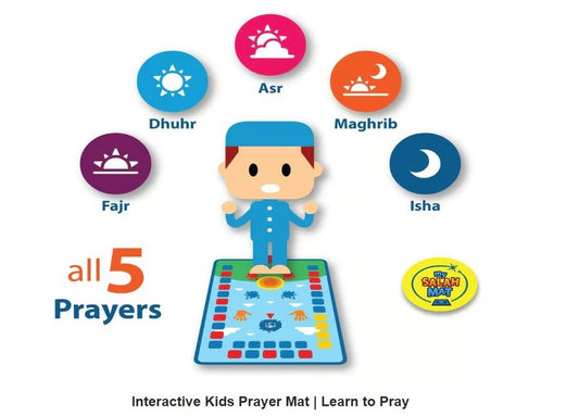 Islamic Mat for Children Education interactive prayer learning mat