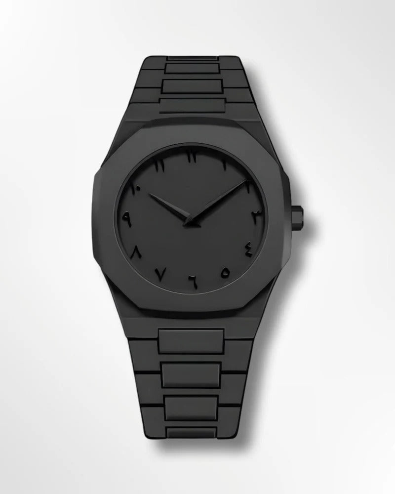 Stainless Steel Arabic Watch