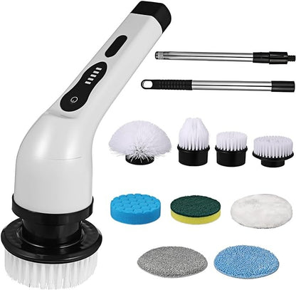 Electric Cleaning Brush | Rechargeable Cordless Power Scrubber