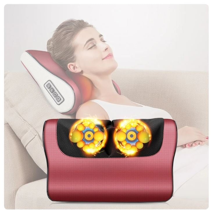 Electric Massage Pillow Vibrator | Portable USB Rechargeable Massage Cushion