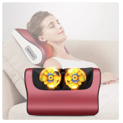 Electric Massage Pillow Vibrator | Portable USB Rechargeable Massage Cushion