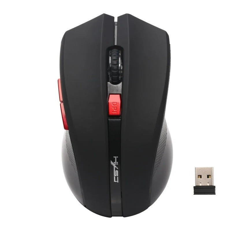 Business wireless mouse with plug and play USB receiver
