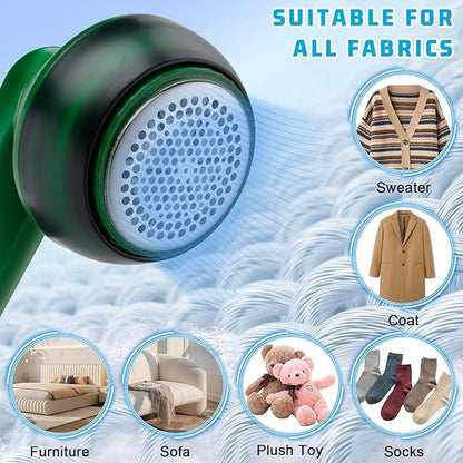 Rechargeable Lint Remover | USB Fabric Shaver for Clothes & Furniture