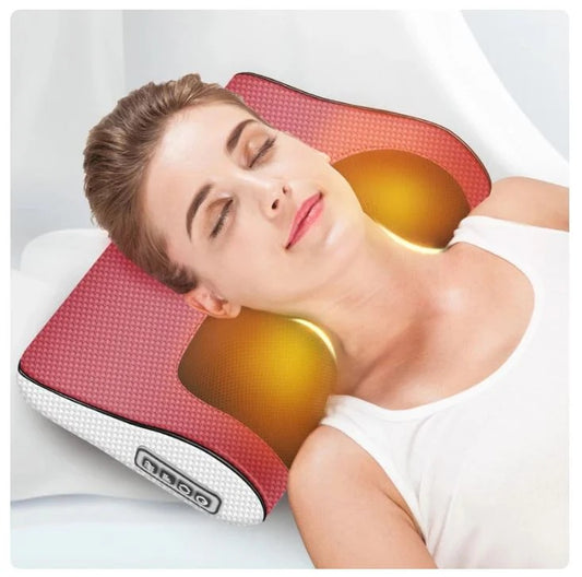 Electric Massage Pillow Vibrator with ergonomic portable design